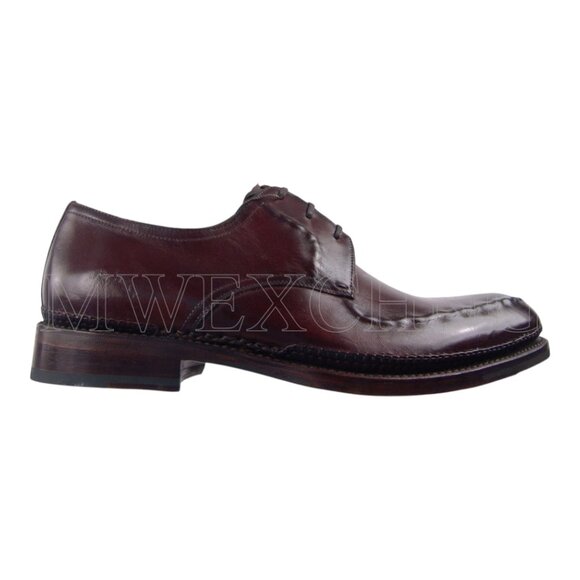 ZENOBI GOODYEAR WELT MOC TOE OXFORDS ITALIAN MENS DRESS SHOES NEW IN BOX EU 42 main image 9